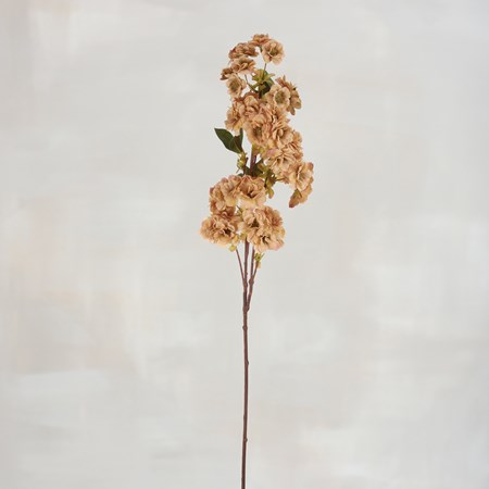 Pick - Cream Cherry Blossom - 32" Tall - Fabric, Plastic, Wire