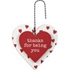 You Are The Best Ornament Set - Wood, Wire