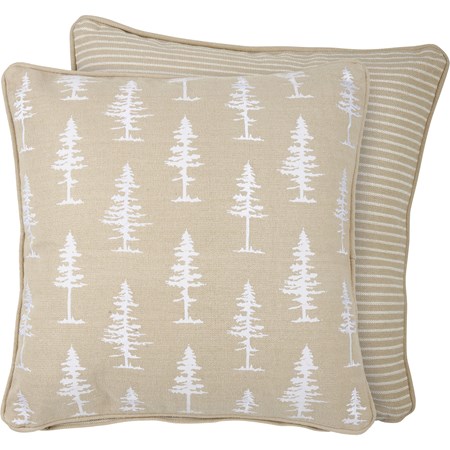 Tree Pillow - Cotton, Zipper