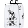 Hut Hut Eat Kitchen Towel - Cotton