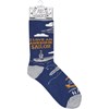 I Love An Awesome Sailor Socks - Cotton, Nylon, Spandex