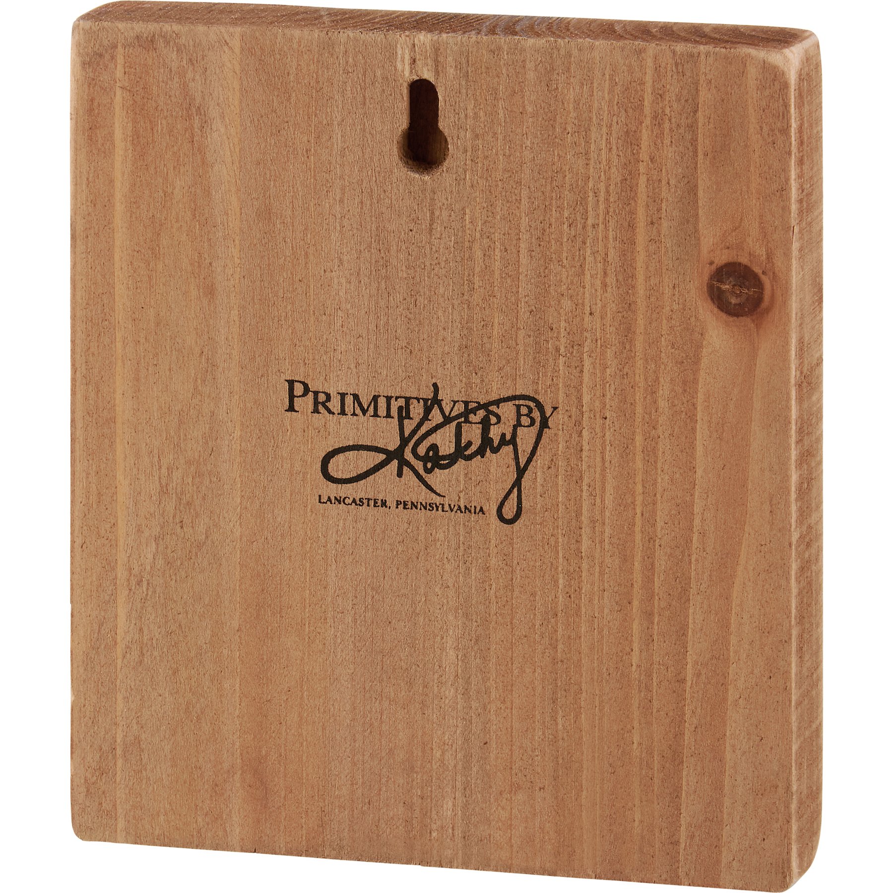 Let Spring Begin Block Sign | Primitives By Kathy