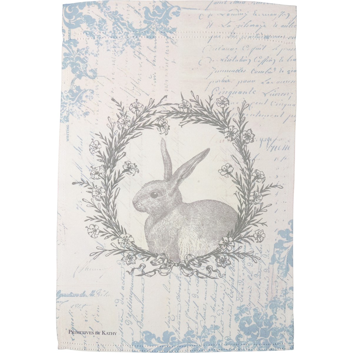 Rabbit Crest Garden Flag - Polyester