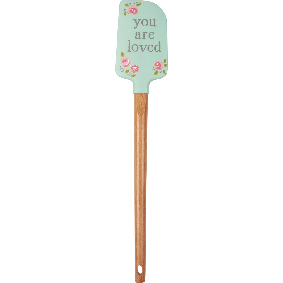 You Are Loved Spatula - Silicone, Wood