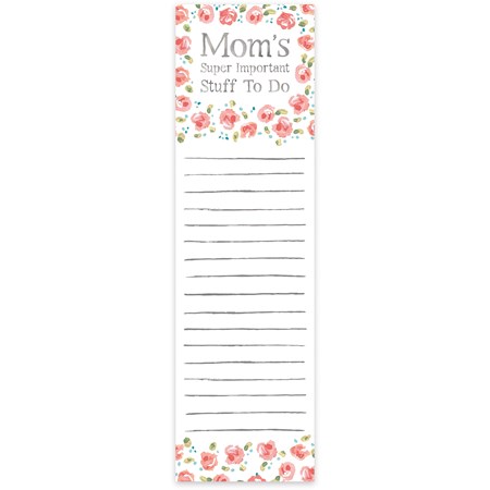 Mom's Stuff To Do List Pad - Paper, Magnet