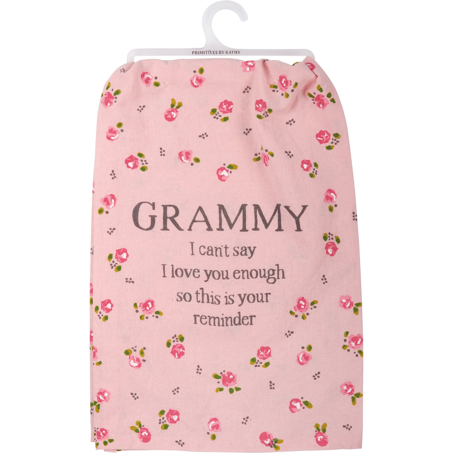 I Love That You're My Mom Pink Floral Multicolored Dish Cloth Towel / – The  Bullish Store