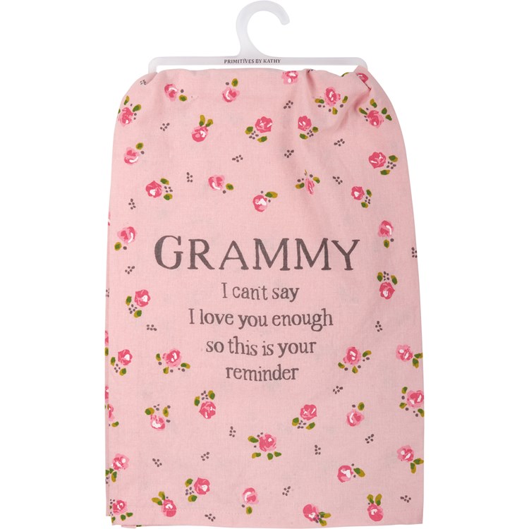 Grammy I Love You Kitchen Towel - Cotton