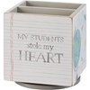 My Students Have My Heart Pencil Spinner - Wood, Paper