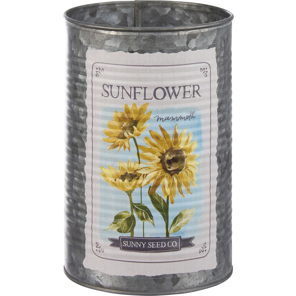 Flower Seed Packets Planter Set - Metal, Paper
