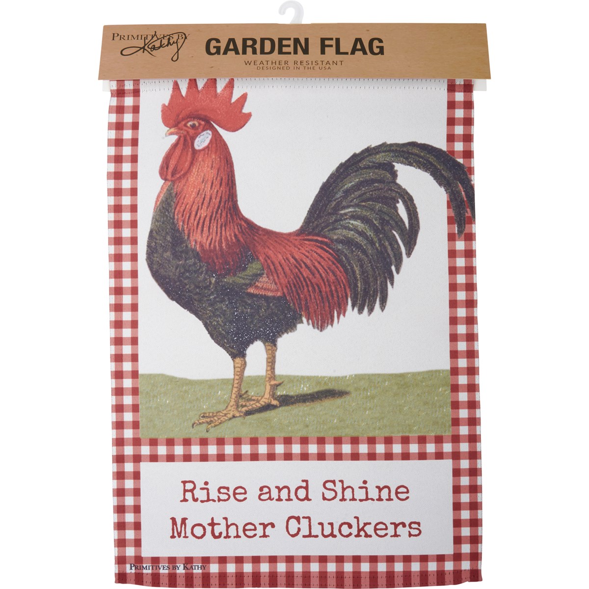 Rise And Shine Garden Flag - Polyester