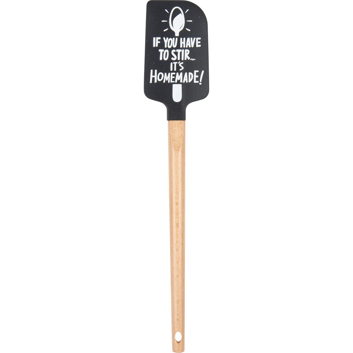 If You Stir It's Homemade Spatula - Silicone, Wood