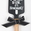 If You Stir It's Homemade Spatula - Silicone, Wood