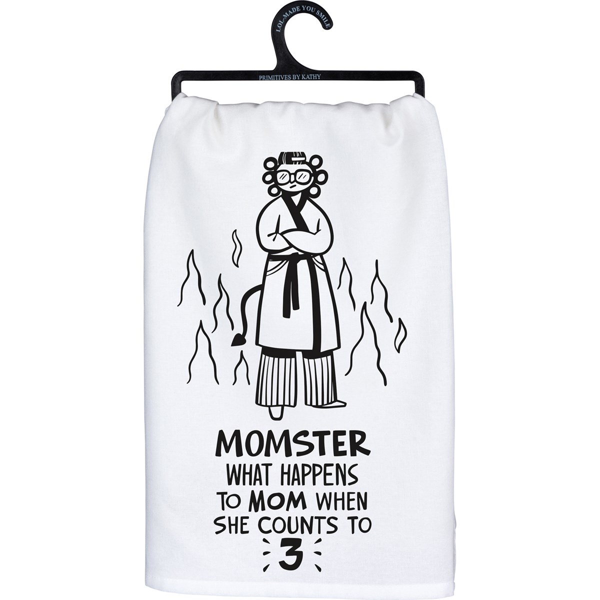 Momster When Mom Counts Kitchen Towel - Cotton