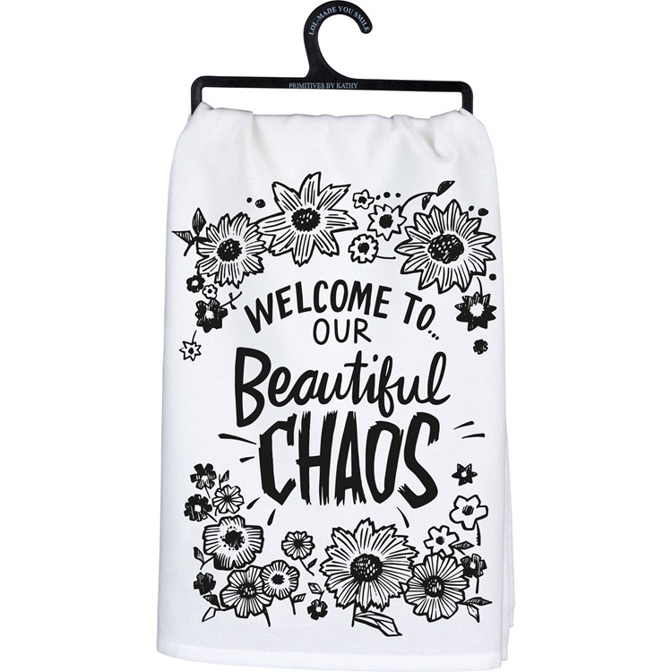 Our Beautiful Chaos Kitchen Towel - Cotton