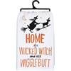 Home Of A Wicked Witch Kitchen Towel - Cotton