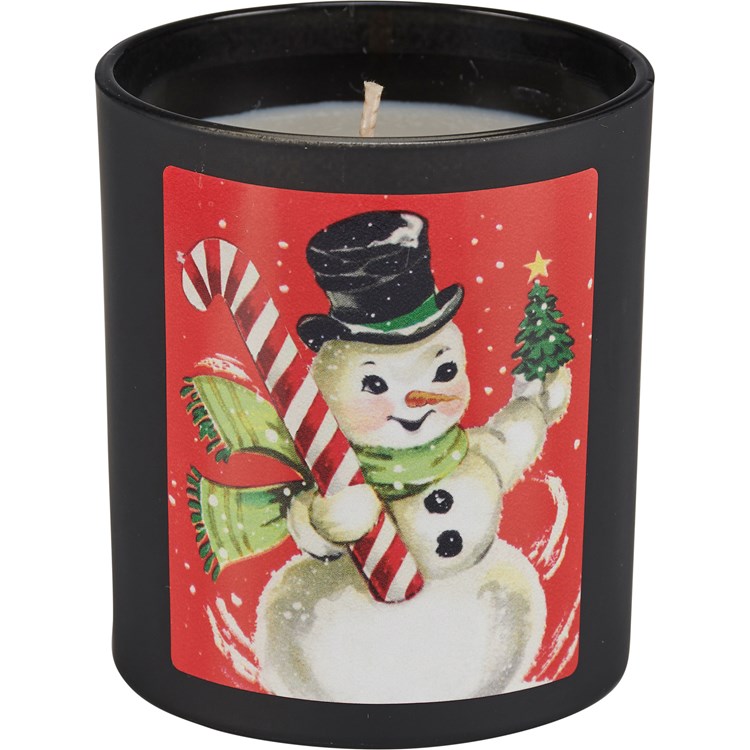 Snowy Friends Candle Set - Soy Wax, Glass, Cotton