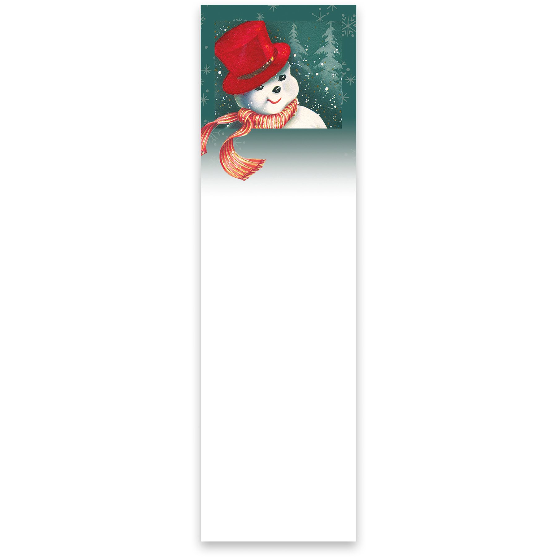 Snowman In A Red Hat List Pad Primitives By Kathy snowman-in-a-red-hat-list-pad-primitives-by-kathy