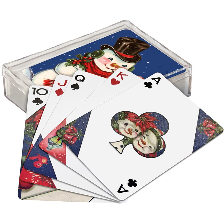 Snowman Playing Cards | Primitives By Kathy