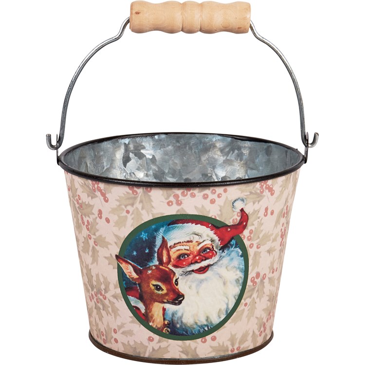A Southern Bucket Towels Canvas Storage Basket