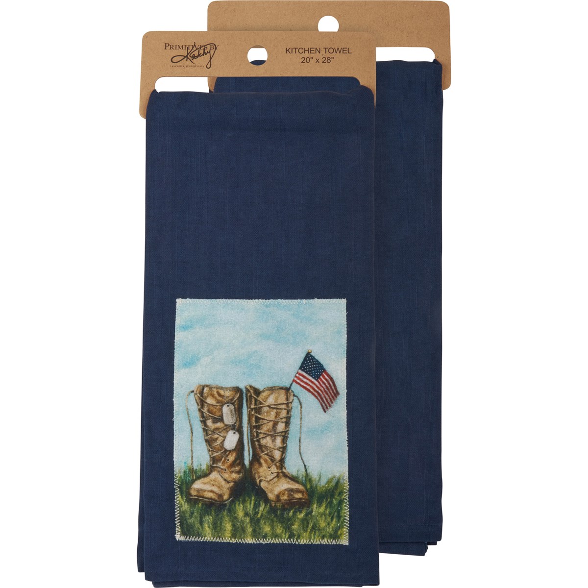 Soldier's Boots Kitchen Towel - Cotton
