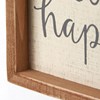 You Are My Happy Place Inset Box Sign - Wood