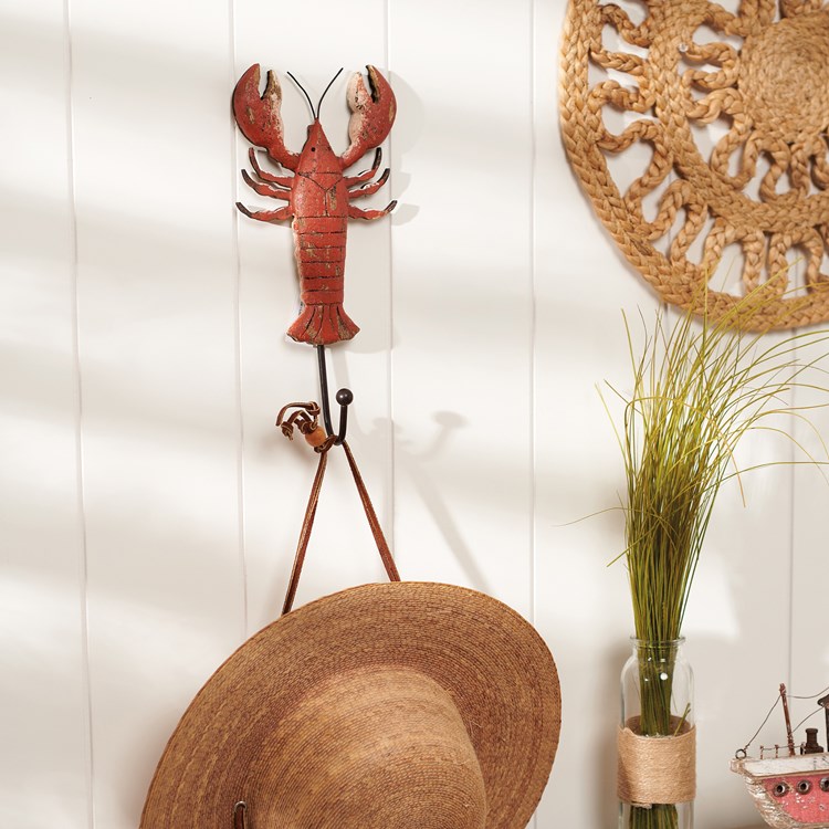 Lobster Hook - Wood, Metal