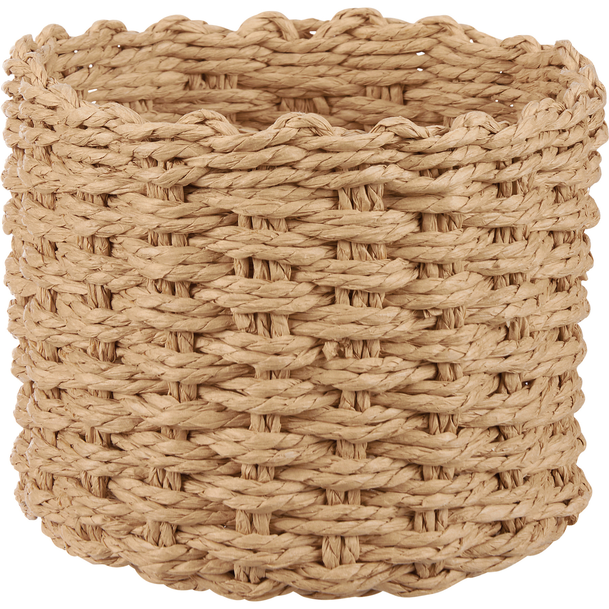 Round Paper Rope Basket Set | Primitives By Kathy