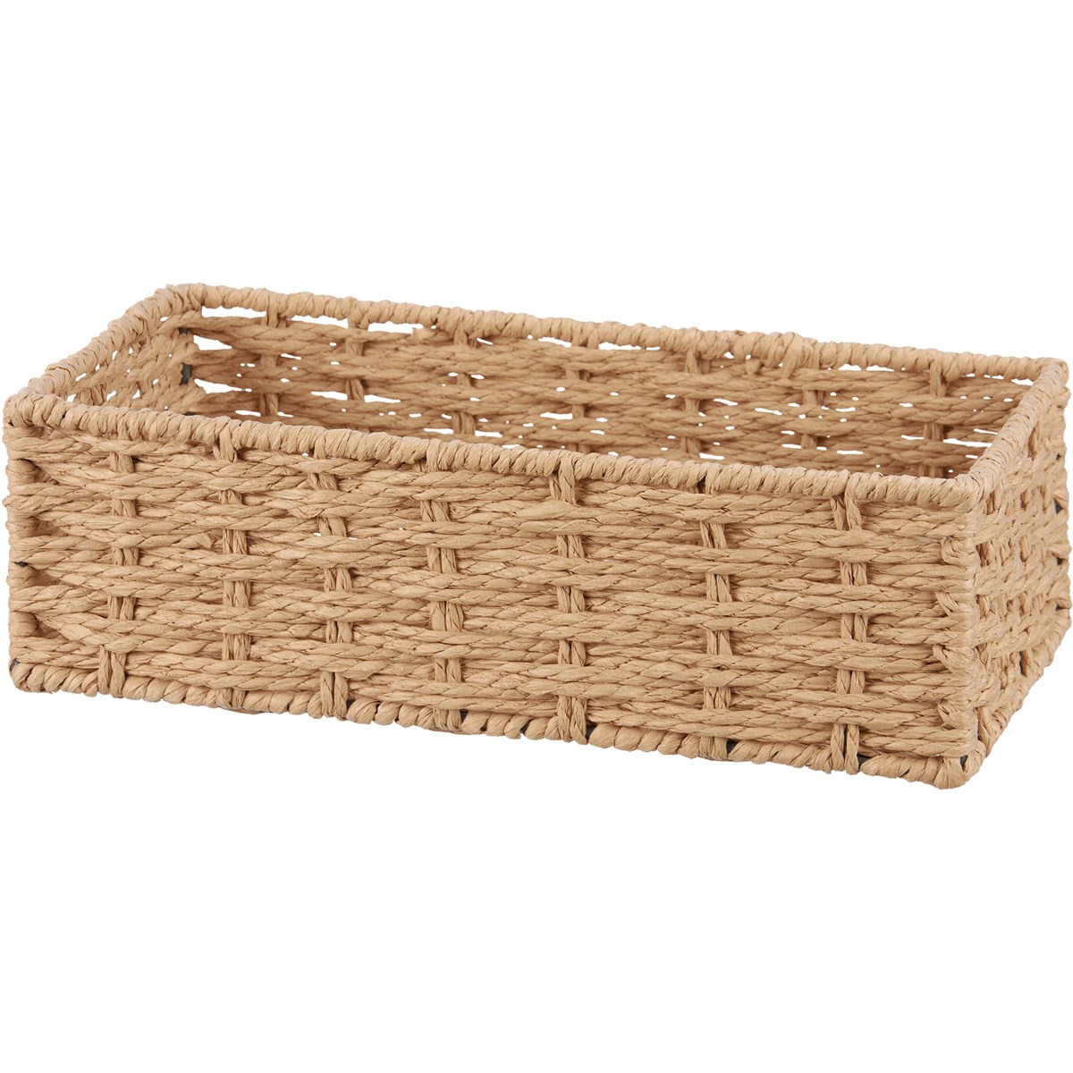 Paper Rope Basket Set - Paper, Metal
