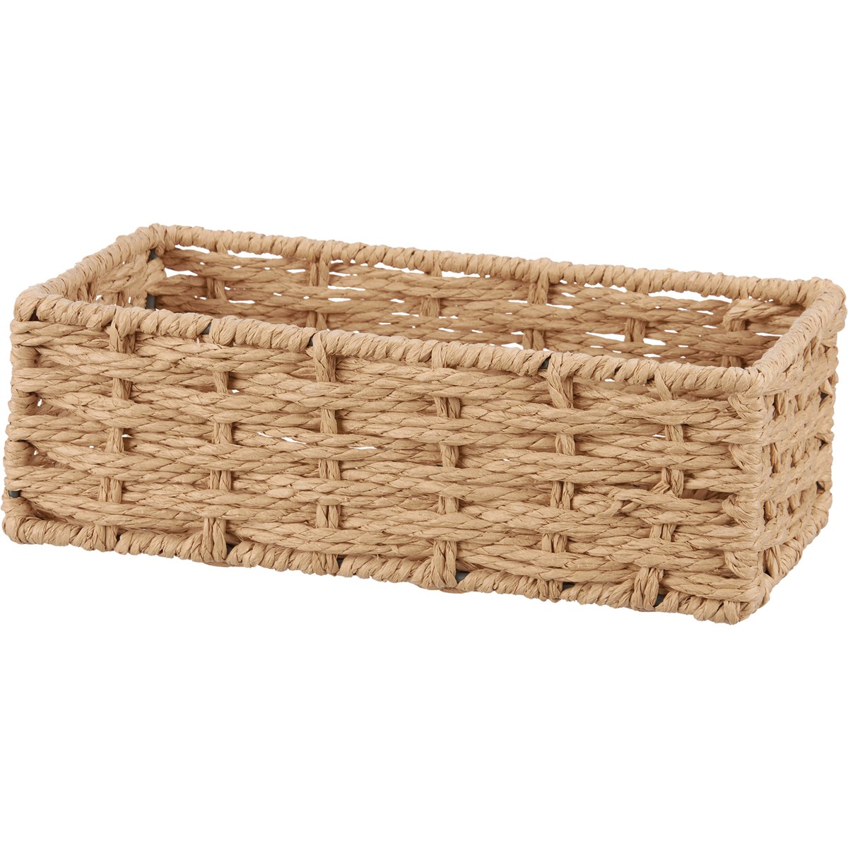 Paper Rope Basket Set - Paper, Metal