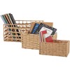 Mixed Weaves Basket Set - Paper, Metal