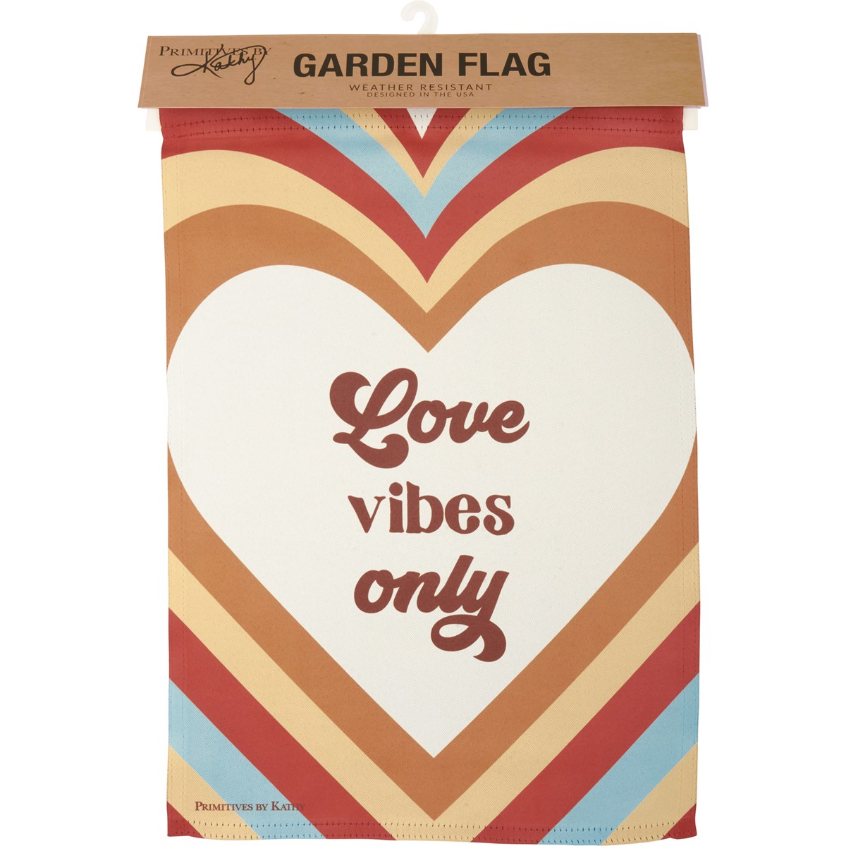 Love Vibes Only Garden Flag - Polyester