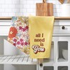 All I Need Is You Kitchen Towel Set - Cotton