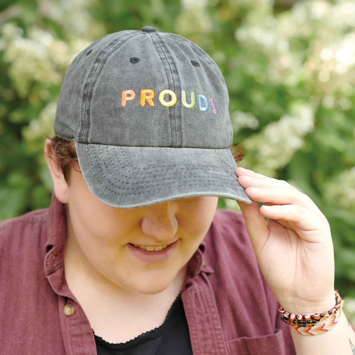 Baseball Cap - Proud - One Size Fits Most - Cotton, Metal