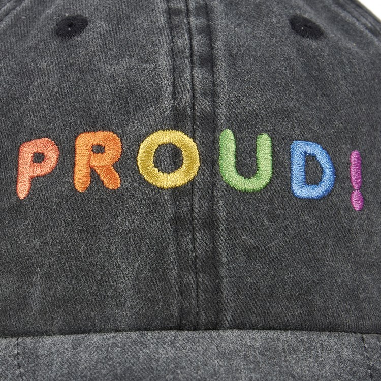 Baseball Cap - Proud - One Size Fits Most - Cotton, Metal