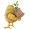 Critter Set - Spring Chicks - 4.75" x 3.50" x 2.25" - Foam, Plastic, Cotton, Jute