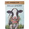 Hello Spring Garden Flag - Polyester