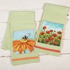 Daisy And Bee Kitchen Towel - Cotton, Ribbon