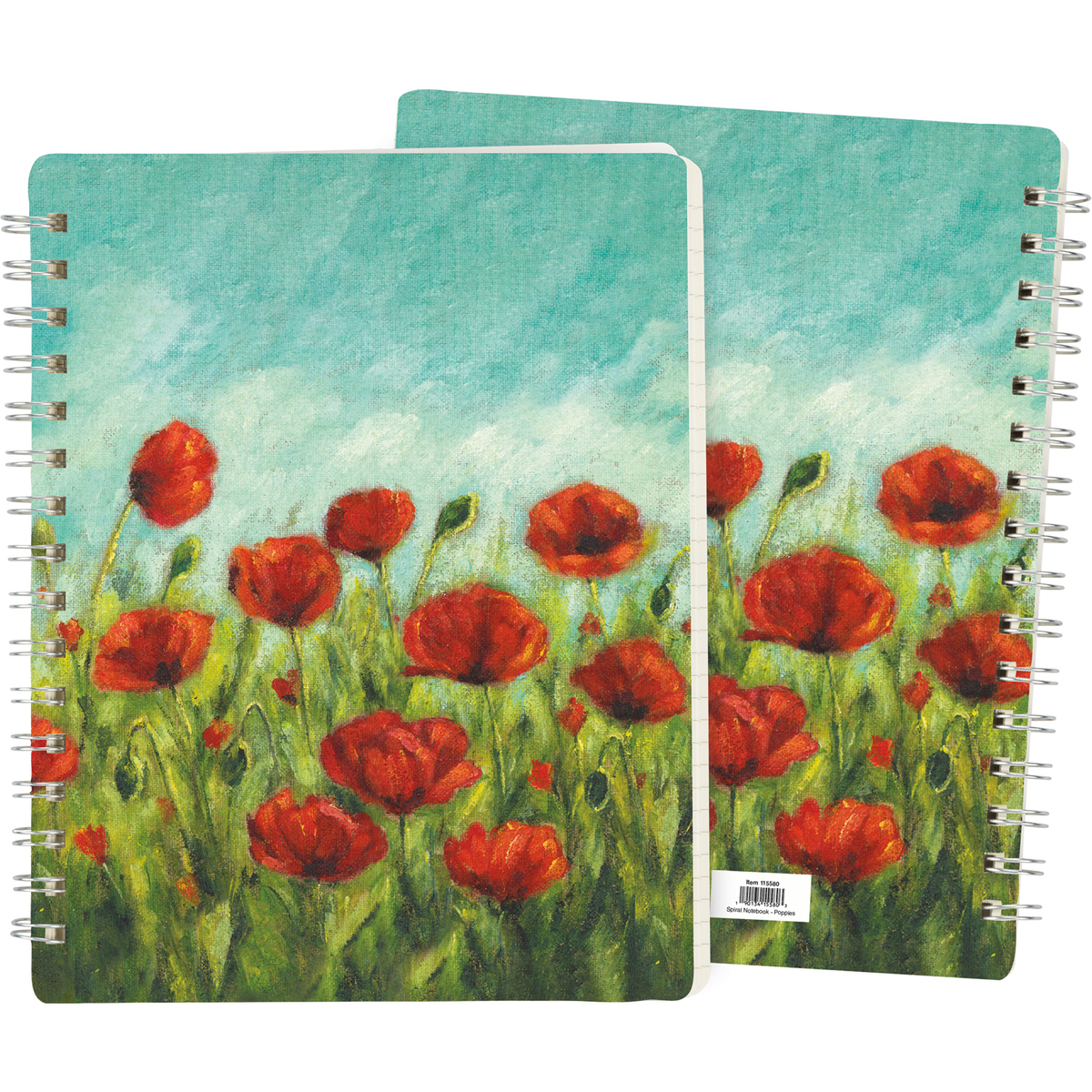 Poppies Spiral Notebook | Primitives By Kathy