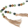 Scandi Beads Garland - Wood, Jute
