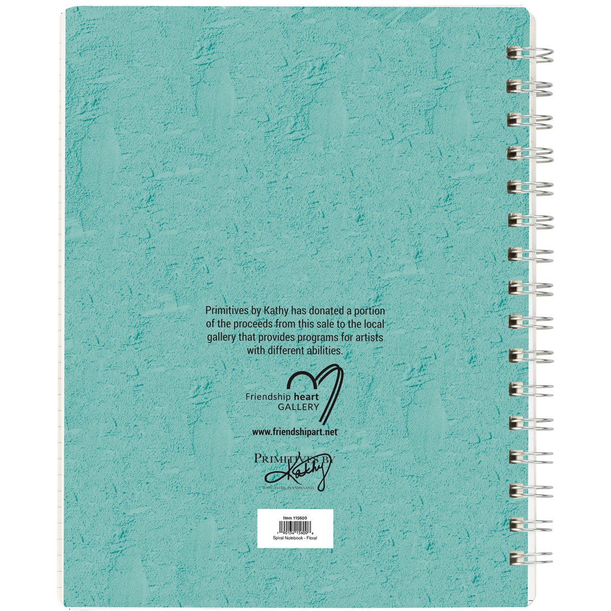 Floral Spiral Notebook - Paper, Metal