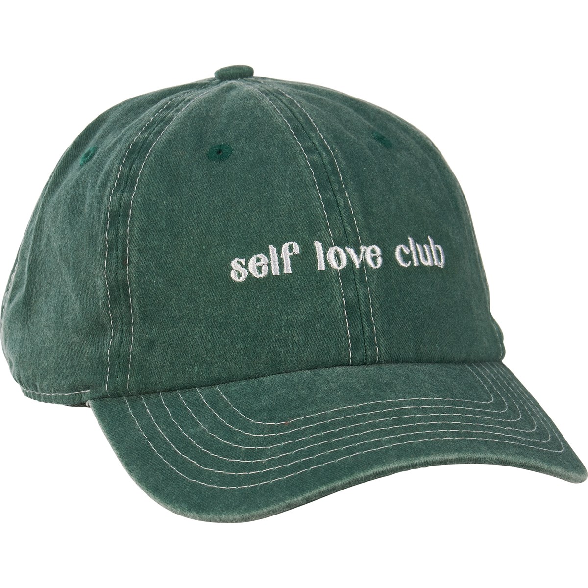 Baseball Cap - Self Love Club - One Size Fits Most - Cotton, Metal