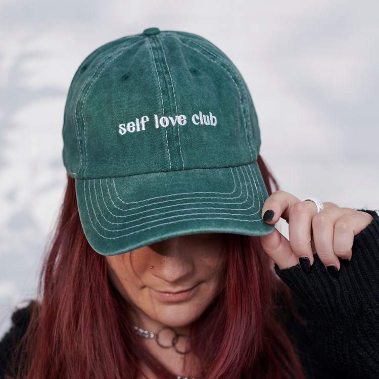 Self Love Club Baseball Cap - Cotton, Metal