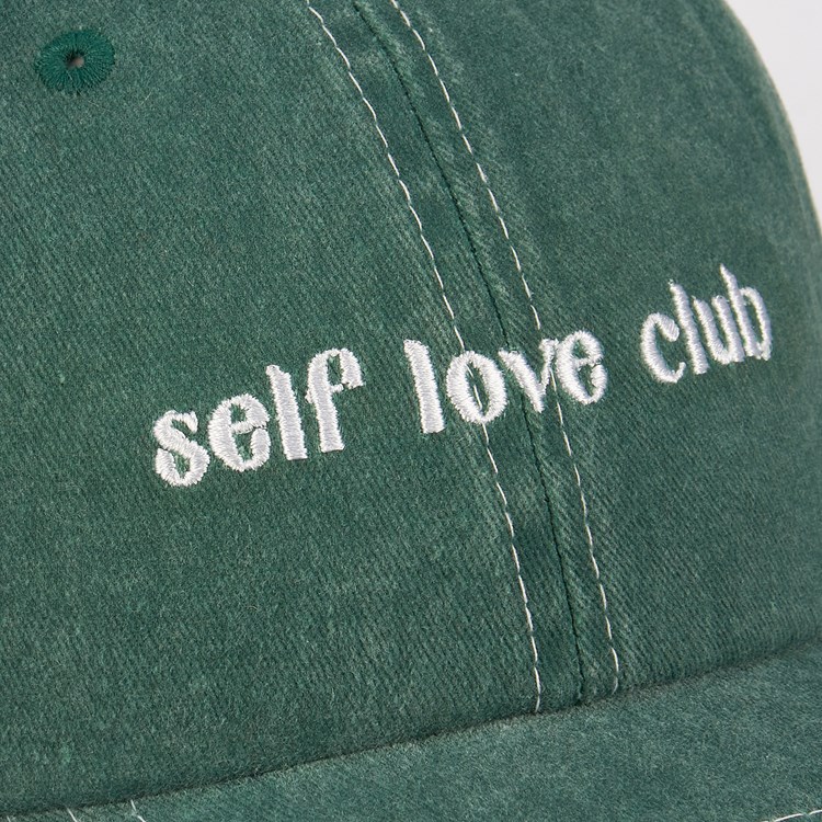 Baseball Cap - Self Love Club - One Size Fits Most - Cotton, Metal