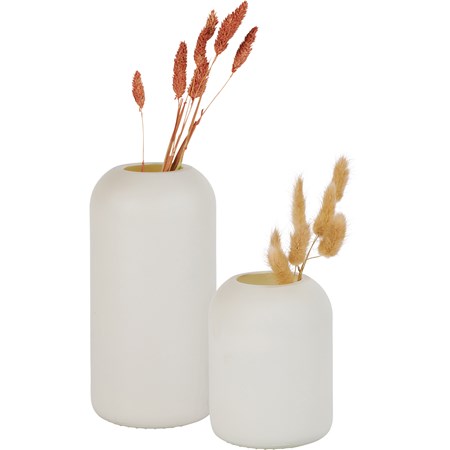 Cylindrical Vase Set - Ceramic