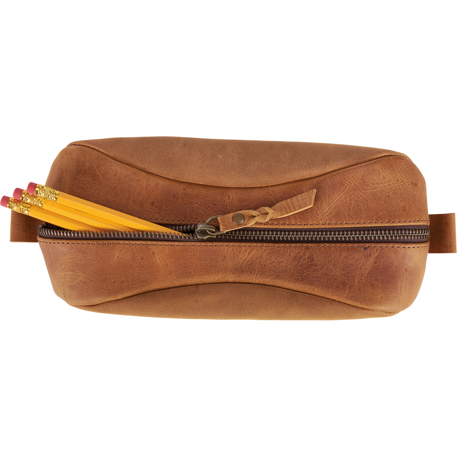 Natural Leather Pencil Pouch Primitives By Kathy