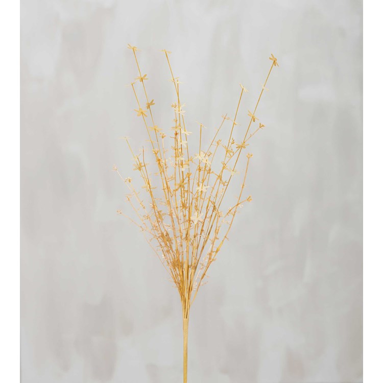 Dried Reeds Bouquet - Plastic, Paper, Wire