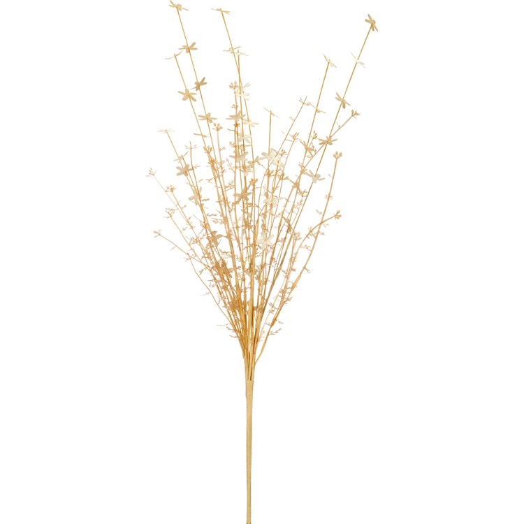 Dried Reeds Bouquet - Plastic, Paper, Wire