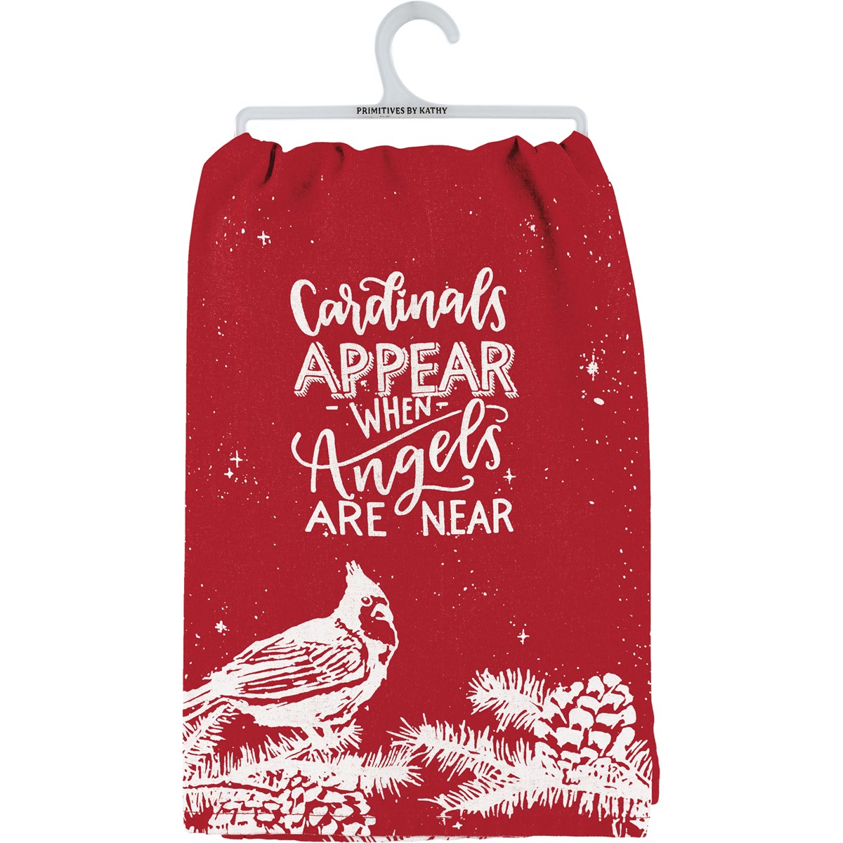 Cardinals Appear Kitchen Towel - Cotton