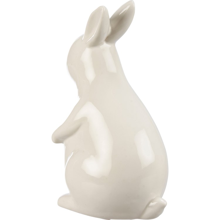 Perky Rabbit Figurine - Stoneware