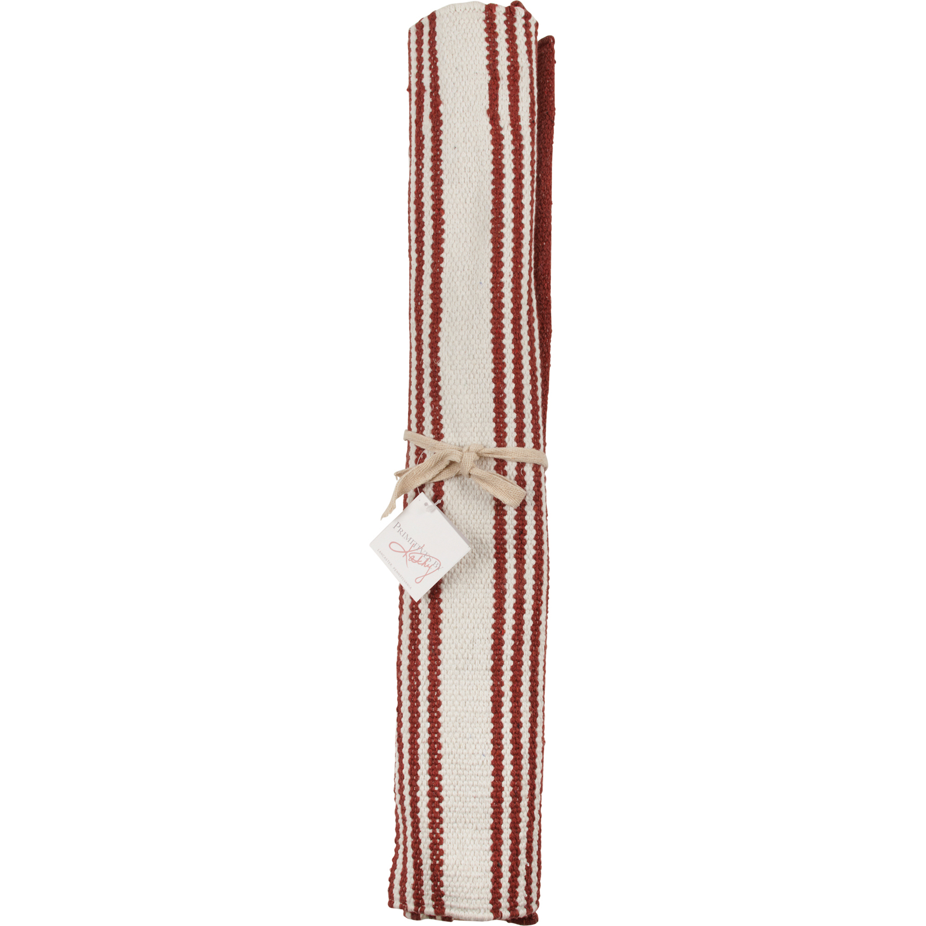 Red Striped Rug Primitives By Kathy